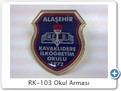 RK-103 Okul Arması