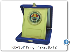 RK-36P Prinç  Plaket 9x12