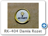 RK-404 Damla Rozet